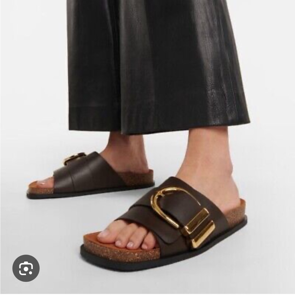 Like new! Khaite Thompson sandals slides